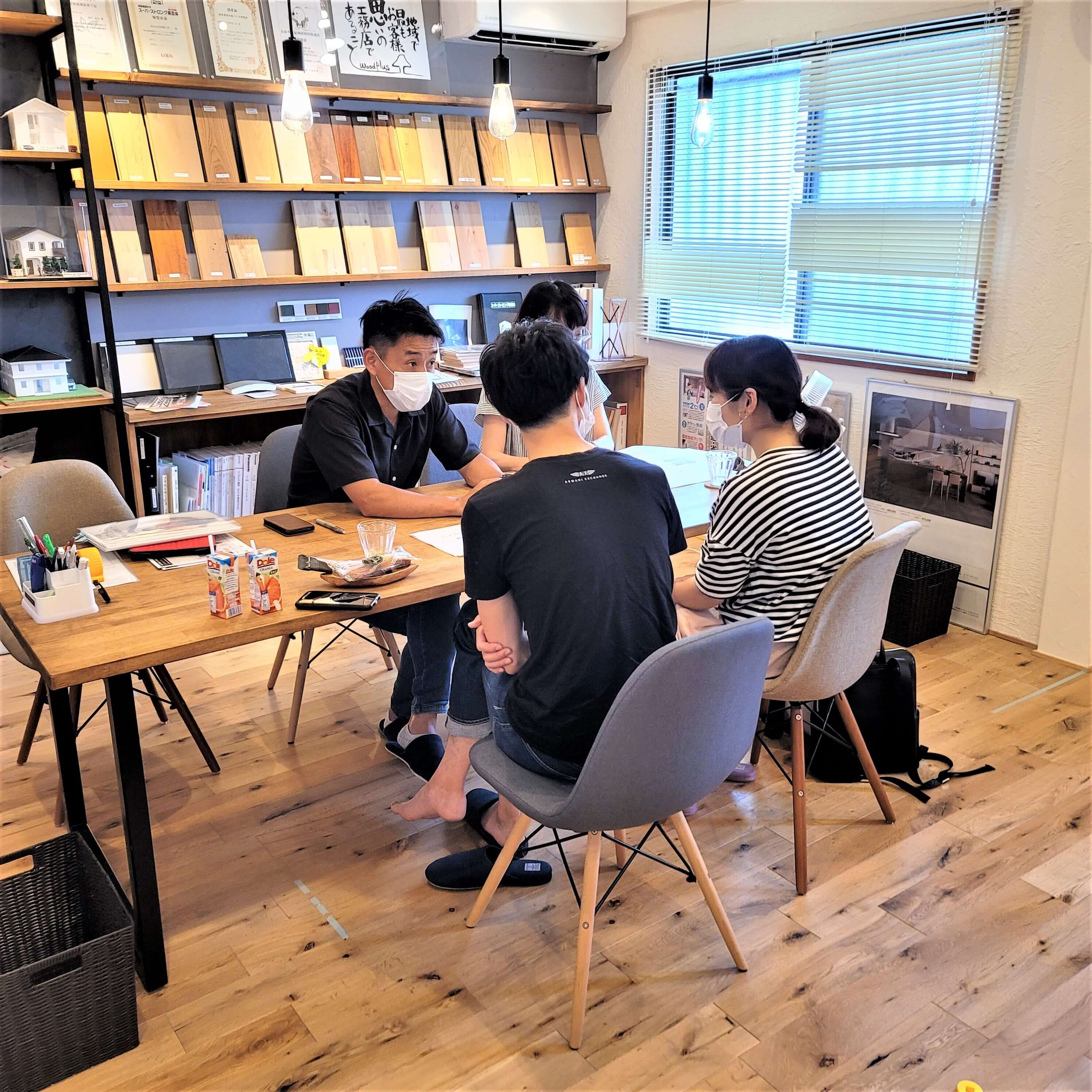 打ち合わせの様子