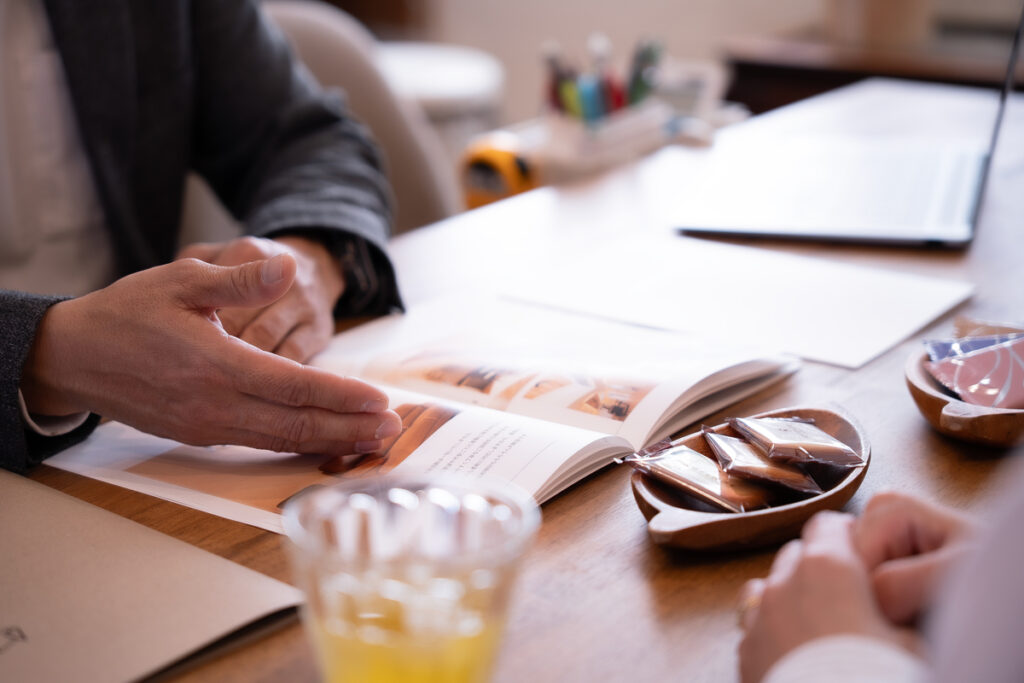 woodplus打ち合わせ