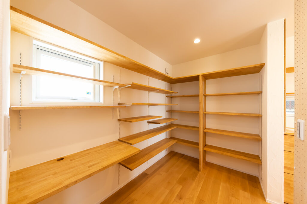 woodplusの施工事例【パントリー】