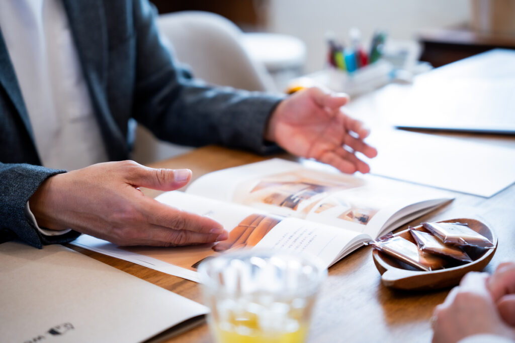 woodplus打ち合わせ