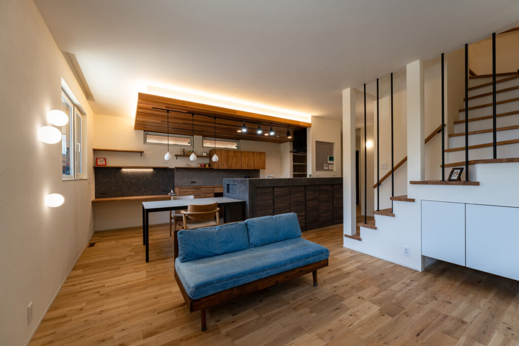 woodplusの施工事例【リビング】