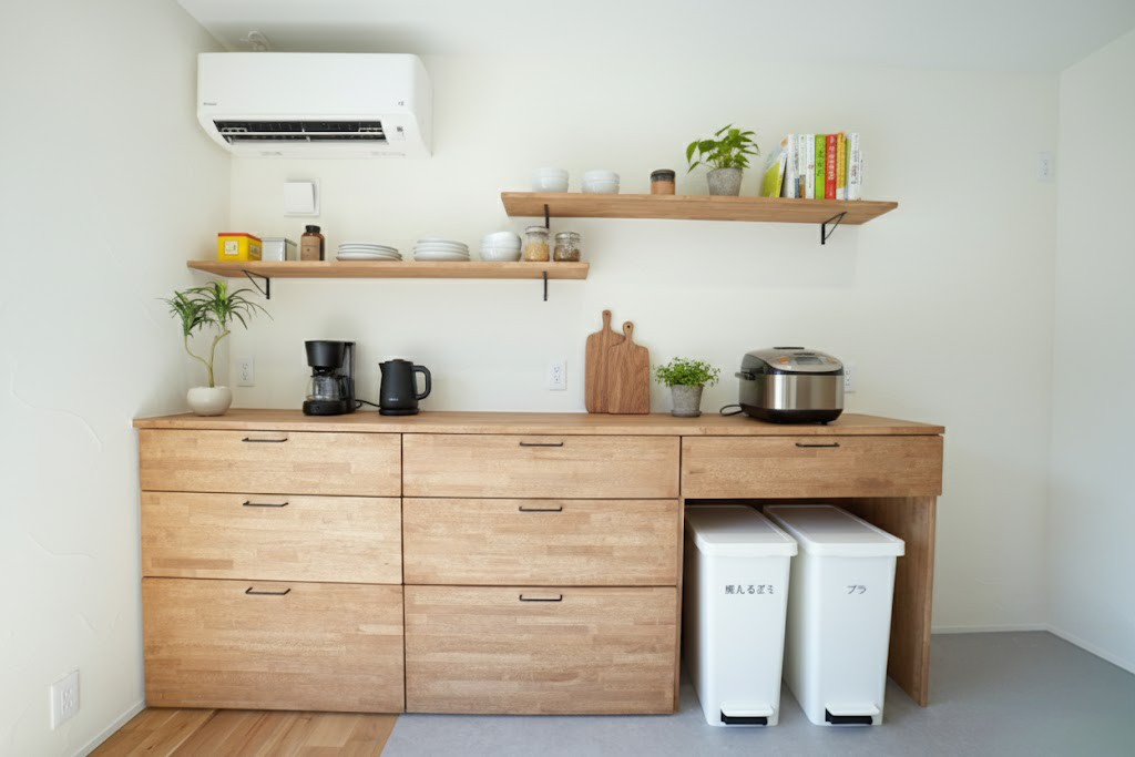 woodplusの施工事例【キッチンカップボード】