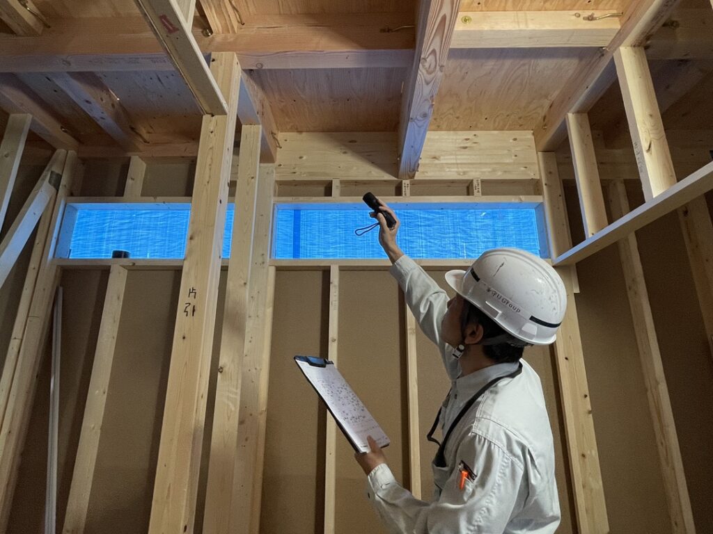 woodplus新築工事【金物検査】