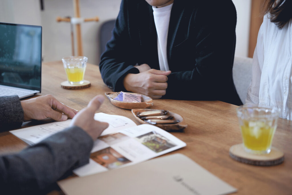 woodplusの打ち合わせ