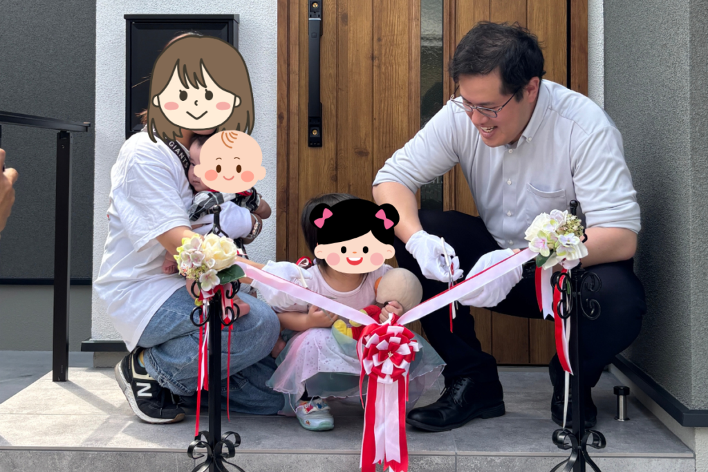 新しいご家族の門出をお祝いしました！【M様邸　お引き渡し式レポート】